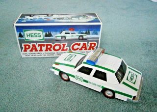 Vintage 1993 Hess Police Patrol Car Flashers Sirens Lights Nib
