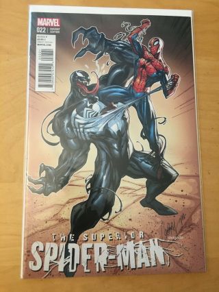 Superior Spider Man 22,  Nm 9.  4,  J Scott Campbell 1:50 Variant