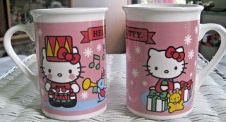 Hello Kitty Ceramic Mugs Sanrio Frankford Candy Animated Characters