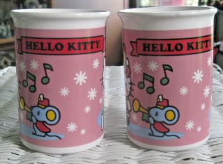 Hello Kitty Ceramic Mugs Sanrio Frankford Candy Animated Characters 3