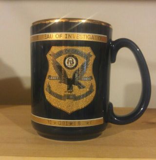 Georgia Bureau Of Investigation Gbi Large Coffee Mug Cug