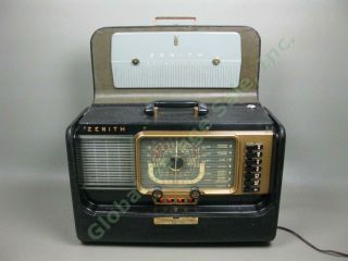 1950s Zenith Wavemagnet H500 Transoceanic Am/fm Multiband Radio &