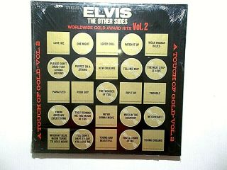 Elvis Presley - Worldwide 50 Gold Award Hits,  Vol.  2,  4 Lp Box Set Mono