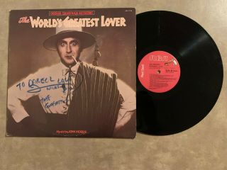 Autographed Lp Harry Nilsson Worlds Greatest Lover Lp Look -