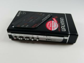 Sony WM - F203 Vintage Walkman Stereo Cassette Corder Case Made in Japan 3