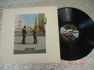 Pink Floyd " Wish You Were Here " Lp Columbia ‎– Pc 33453