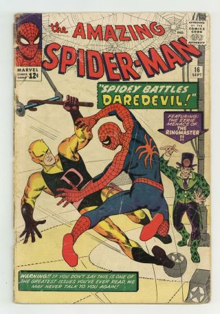 Spider - Man 16 Pr 0.  5 1964