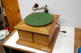 Victor Victrola Talking Machine Record Player Phonograph Vv - Vi
