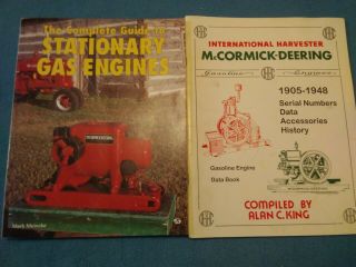 2 Hit Miss Engine Books.  Identification Guide And History Of Ihc Engines