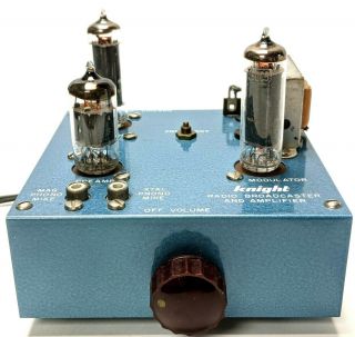 Built Allied Knight Amateur Radio Broadcaster - Amplifier Control Box Vacuum Tube