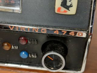 Johnson Viking 4740 CB Radio With Carrying Case. 3