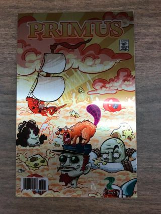 Rock And Roll Biography Comics 3 Primus Metal Variant 1st Printing Les Claypool