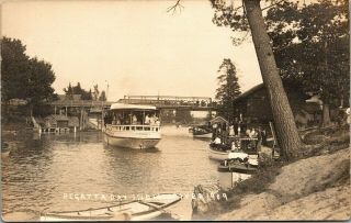 Rppc Indian River Mi Wood Tourist Boat Motor Launches Chris Craft F55