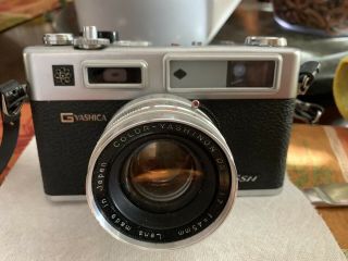Yashica Electro 35 Gsn 35mm Rangefinder Film Camera Vintage