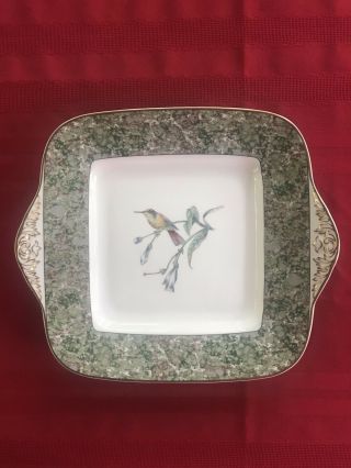 Wedgewood Hummingbird Square Plate