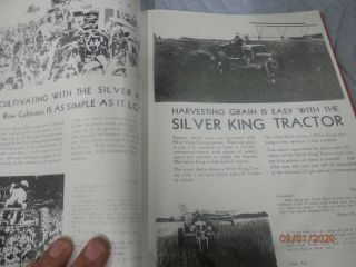 Sales Brochure 1936 Plymoth locomotive Silver King Tractor Ads and history 3