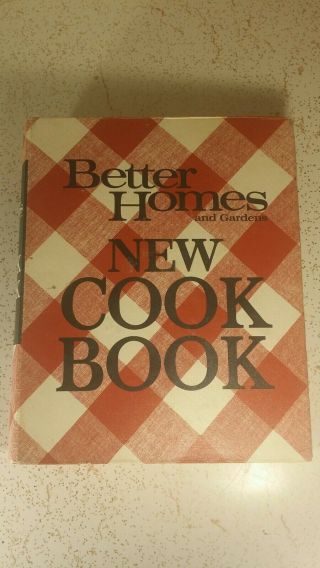 1968 Edition Better Homes & Gardens Cookbook 2nd Printing 1969 5 Ring Binder