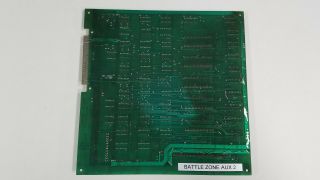 Atari Battle Zone AUX Board Arcade PCB NOT 2 2