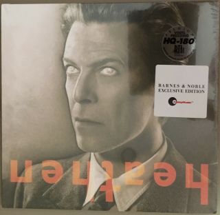 David Bowie Heathen Lp Black,  White & Gray Colored Vinyl B&n Exclusive