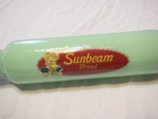 Sunbeam Licensed Product Jadeite Rolling Pin With Sunbeam Girl 2
