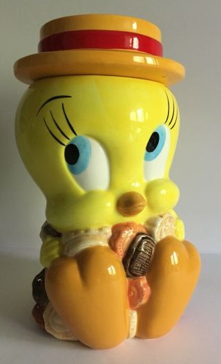 Cookie Jar Tweety Bird Warner Bros.  Trademark Looney Tunes 1997 By Gibson