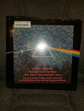Pink Floyd The Dark Side Of The Moon 180 Gram Heavyweight Vinyl Lp