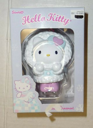 Vintage 2005 Sanrio Hello Kitty Holiday Christmas 3.  5 " Ornament 101067 Parka