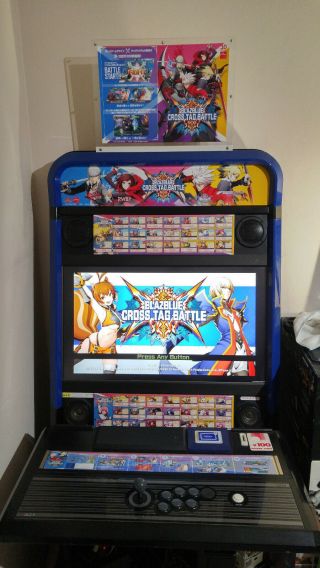 2.  0 Arcsystem Blazblue Cross Tag Battle Arcade Artwork for Taito Vewlix NESiCA 2