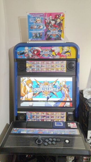 2.  0 Arcsystem Blazblue Cross Tag Battle Arcade Artwork for Taito Vewlix NESiCA 3