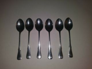 Set 6 Japan Oneida Northland - Achievement Stainless Tea Spoons Teaspoons