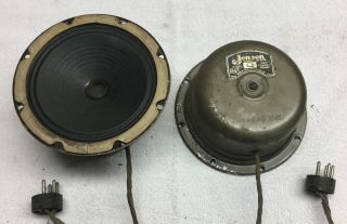 Seeburg Jukebox Speakers 1937 Gem (others) 2 - 6 Inch