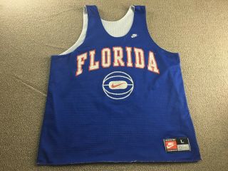 Vintage Florida Gators Basketball Jersey Nike L Uf University Shirt Hat Jacket