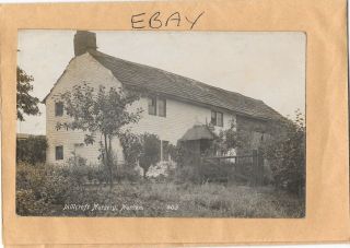 Early Photo Postcard Millcroft Nursery Norden Nr.  Rochdale Dated 1905