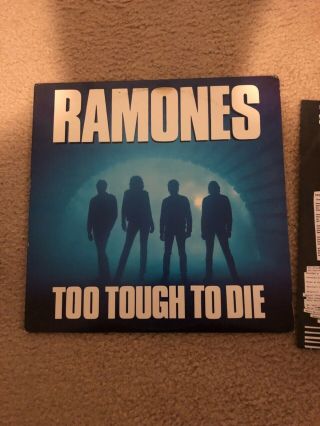 Ramones: Too Tough To Die Us 1984 1st Pressing Ex Cond.  Lp