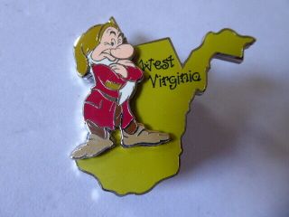Disney Trading Pins 14960 State Character Pins (west Virginia/grumpy) Silver Pro