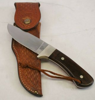 Vintage Case Xx R603 Ssp Pawnee Fixed Blade Hunting Knife W/ Sheath