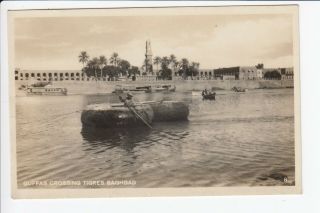 Iraq No 8 Baghdad Guffas Crossing Tigres 1930 