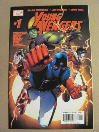 Young Avengers 1 2 3 4 5 Marvel 2005 Series 9.  6 Near,