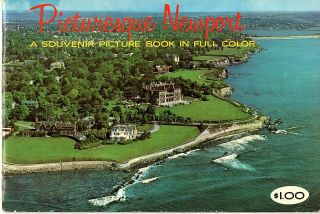 Newport Rhode Island 1972 Picture Book In Full Color Points Of Interest