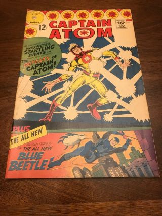 Captain Atom 83 Charlton Comics Nov 1966 1st Blue Beetle