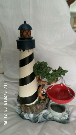 Yankee Candle Lighthouse hanging tart warmer burner vintage beach shore boat 2