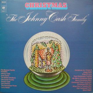 The Johnny Cash Family ‎ - Christmas Lp - 180 Gram Holiday Vinyl Album Record
