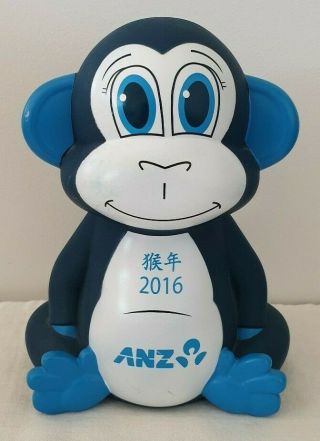 Anz Bank 2016 Year Of The Monkey Piggy Bank Money Box