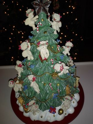 Danbury Snowbabies Christmas Tree Light Up