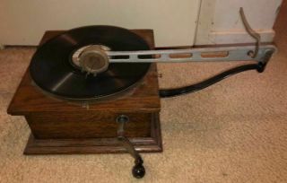 Standard Talking Machine Style X Phonograph See Video