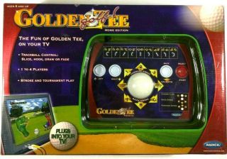 Radica Golden Tee Golf Home & Tv Edition Video Arcade Game Plug & Play - 2006 -