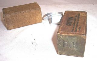 COLUMBIA PHONOGRAPH RECORDER IN THE BOX,  NEEDS CUTTER 2