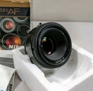 Nikon AF NIKKOR 50mm f1:1.  8 Lens Made in Japan Auto Focus For SLR Camera Vintage 2