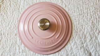Le Creuset Round Dutch Oven Lid 26 Pink Replacement France