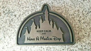 Disney World Keep Calm And Have A Magical Day Plaque Art